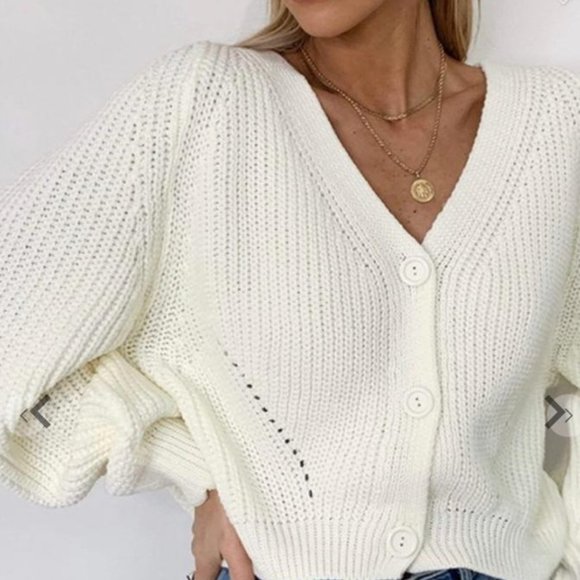 Sweaters - Balloon Sleeve Sweater